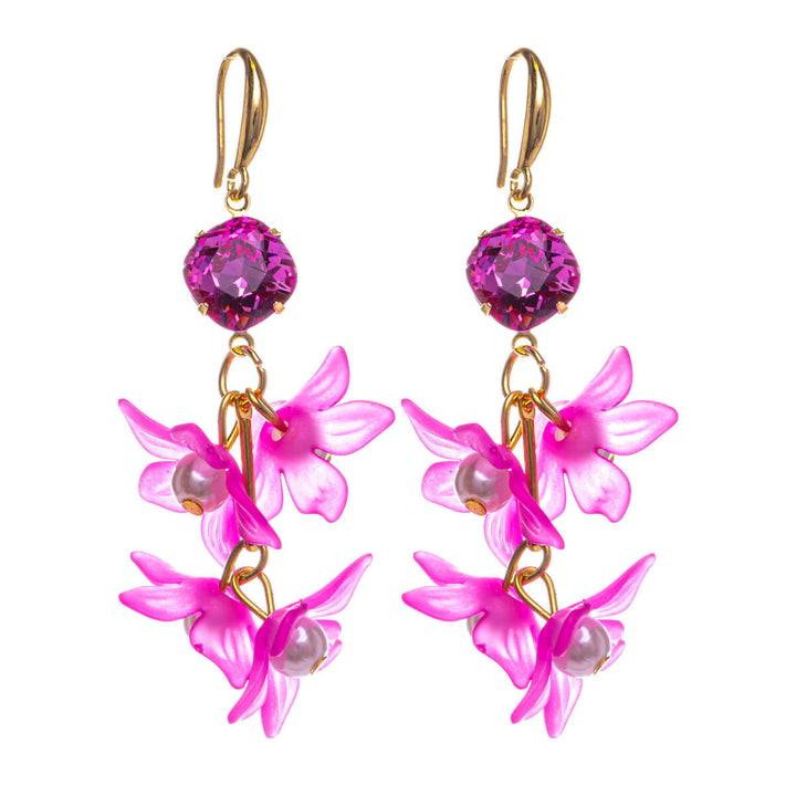 Vibrant Drop earrings cauliflower