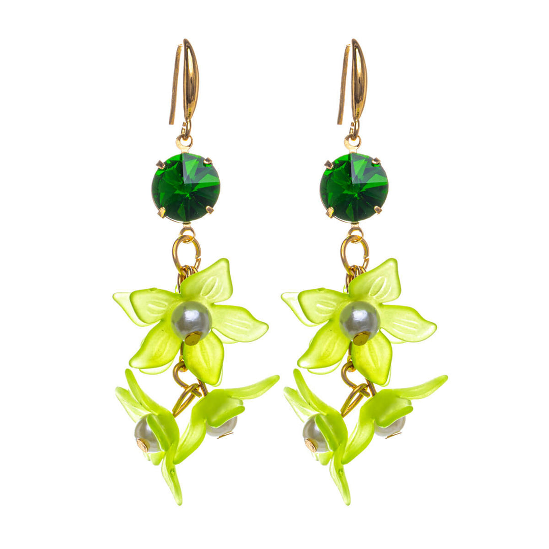 Vibrant Drop earrings cauliflower