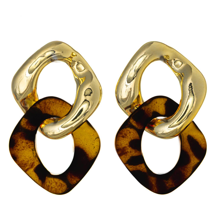 Large chain earrings (316L steel)