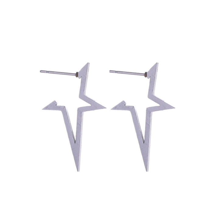 Star shaped earrings (Steel 316L)