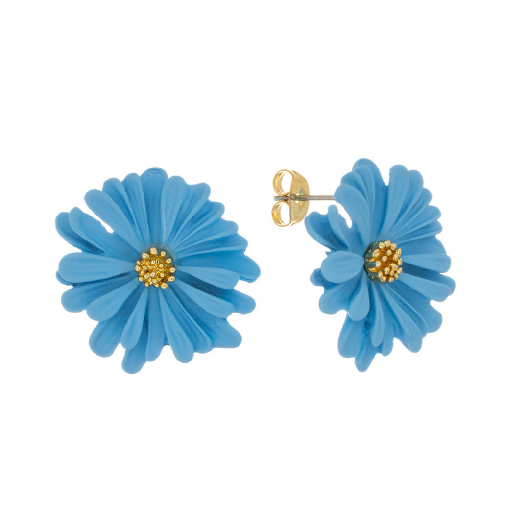 Colourful flower earring (Steel 316L)