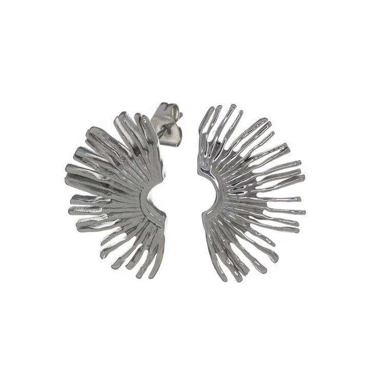 Semi-circular earrings (Steel 316L)