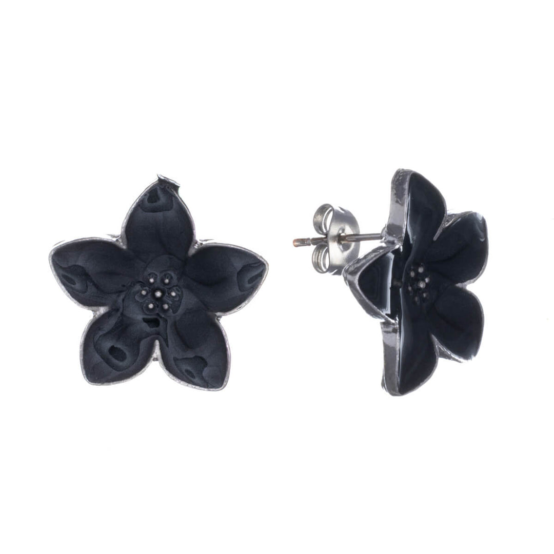 Colourful tropical flower earrings (Steel 316L)