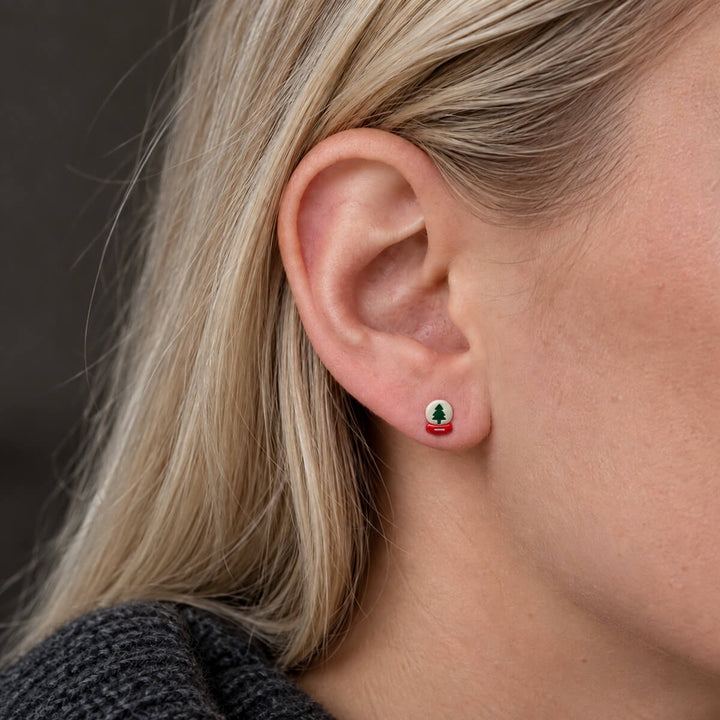 Small Snowflake Earrings