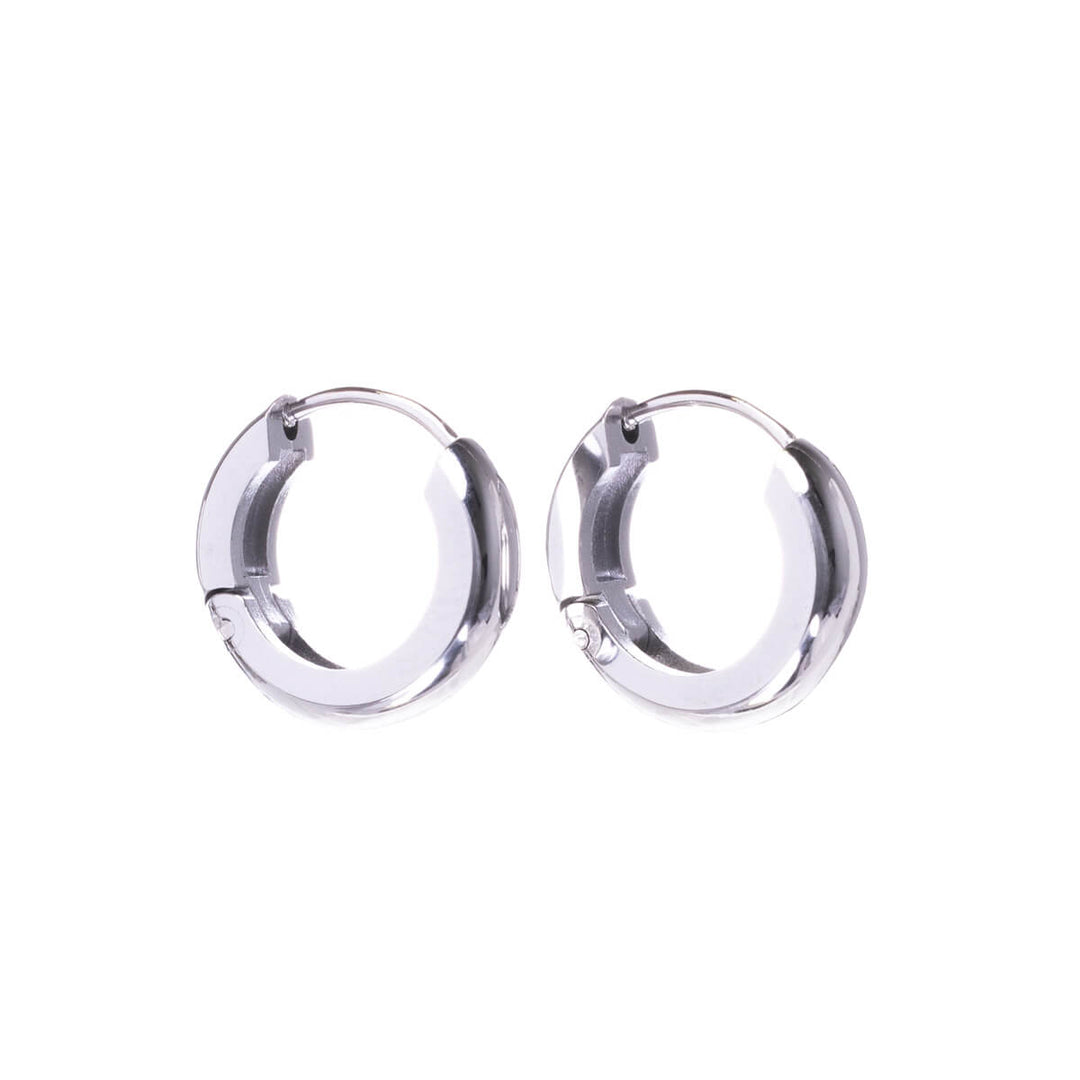 Steel ring earring 5mm (Steel 316L)