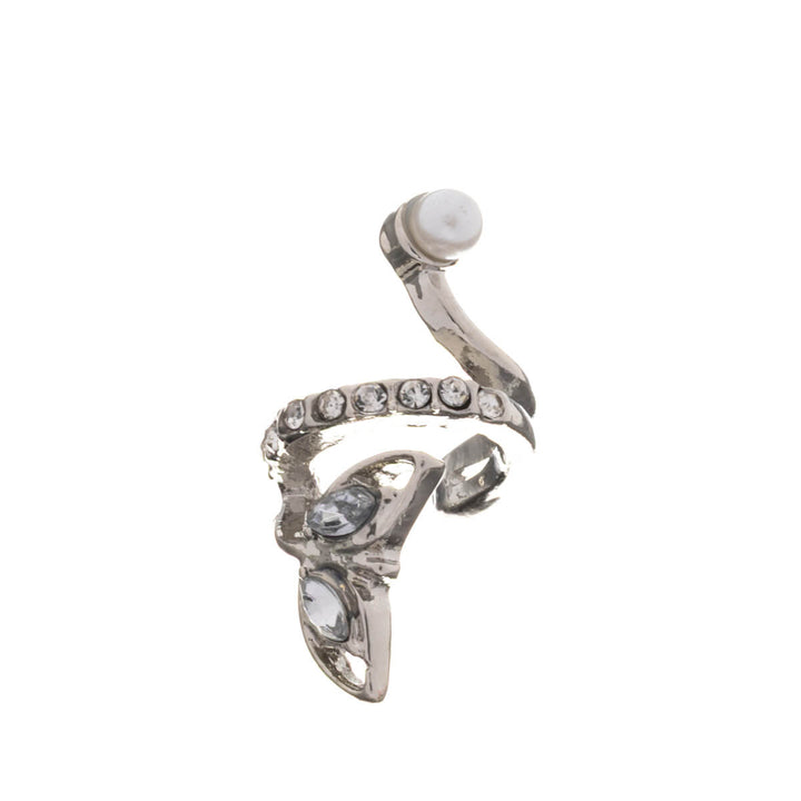 Vridande dekorerad rustik öronmanschett