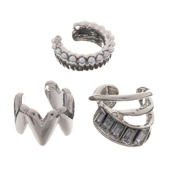 Rustokoru ear cuff 3-piece set