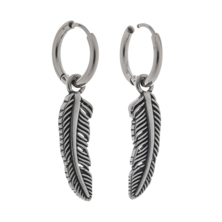 Örhängen för män med lås – kirurgiskt stål