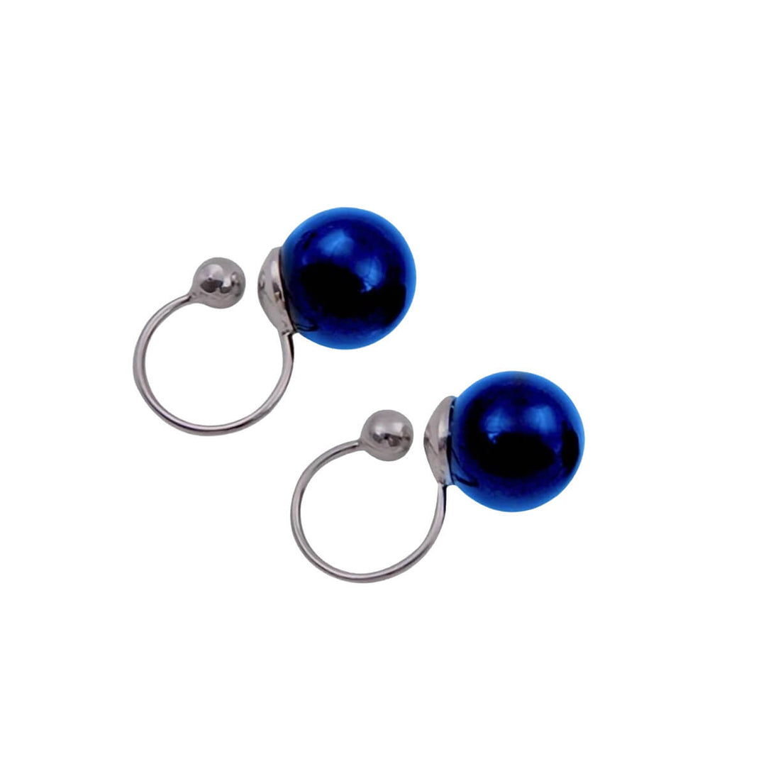 Lightweight pearls Clip-on earrings 8mm