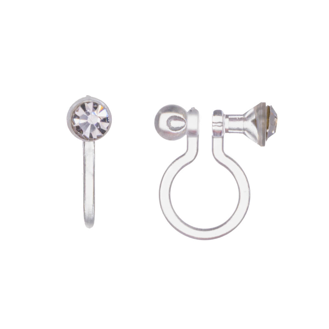 Small pebbles Clip-on earrings