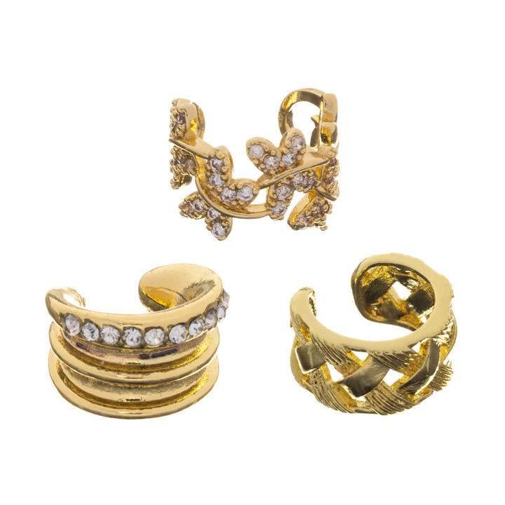 Rustokoru ear cuff set of 3