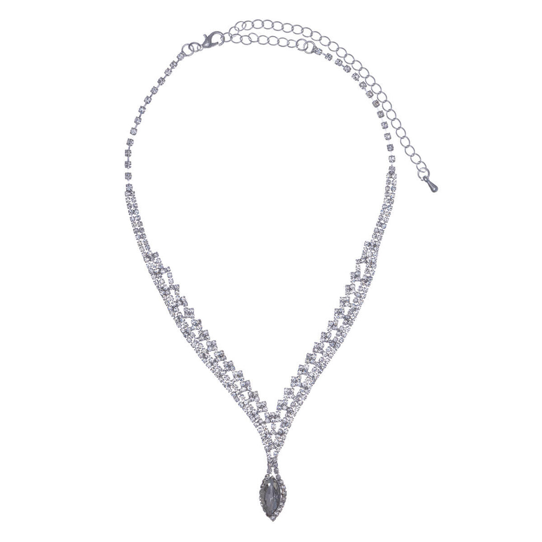 Awning pendant festive necklace + earrings