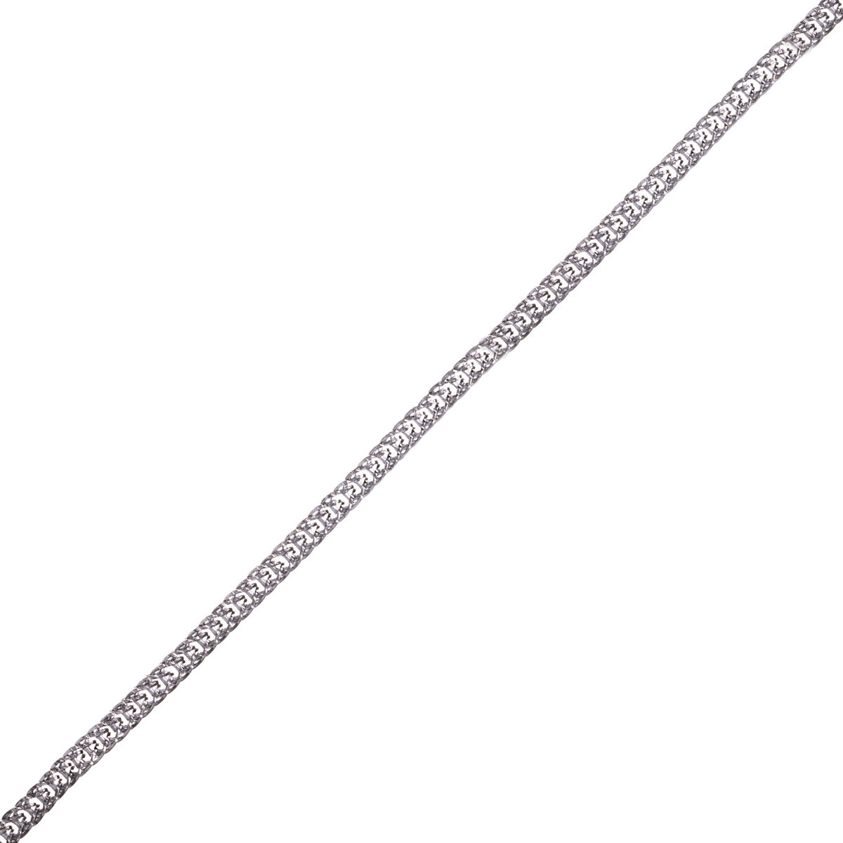 Tät pansarkedja stål halskedja 3,5mm 55cm