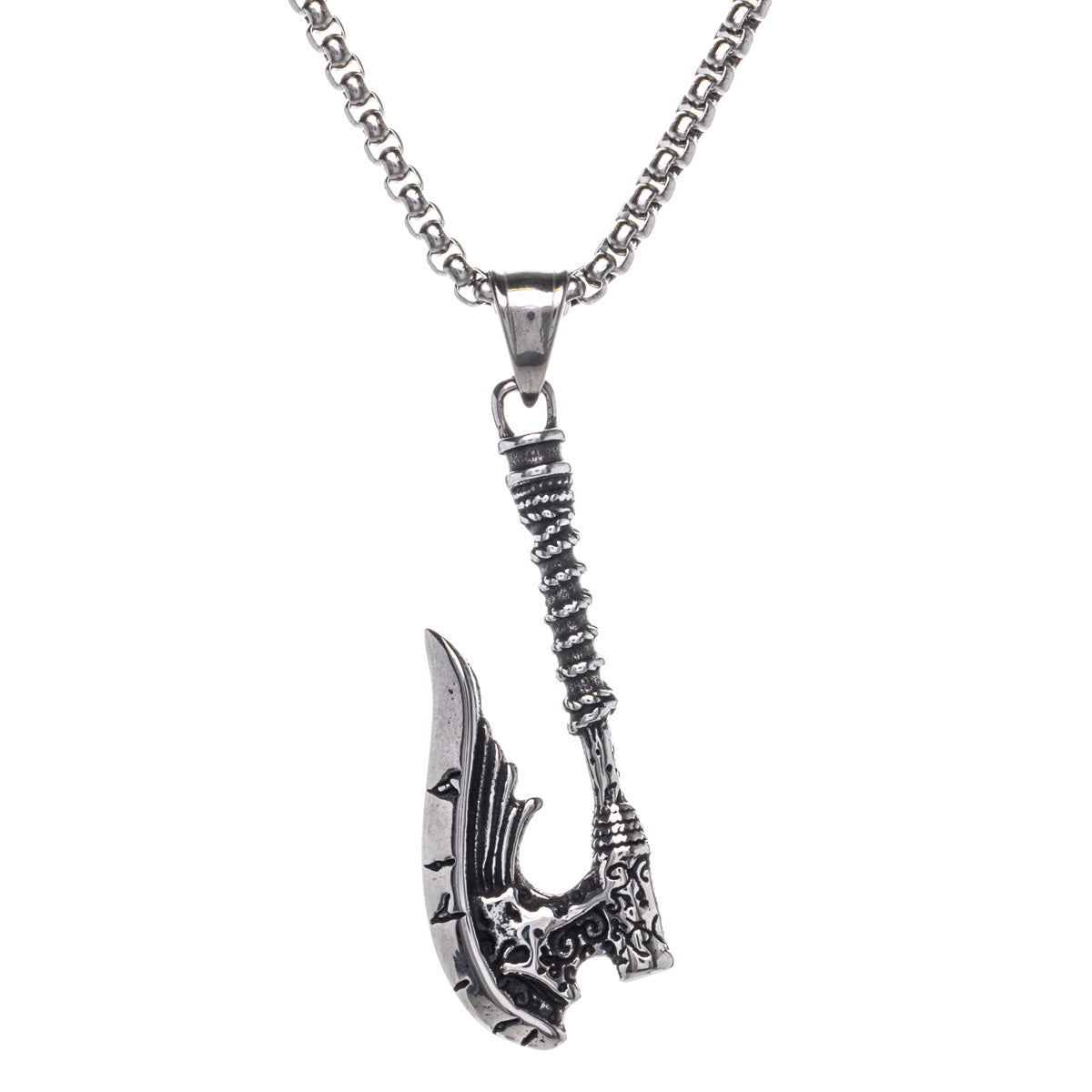 Vikings with wings pendant necklace (Steel 316L)