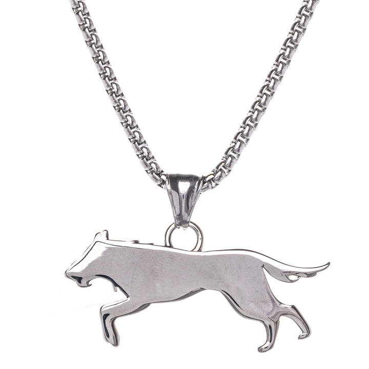 Fenrir wolf pendant necklace (Steel 316L)