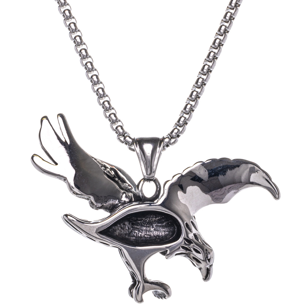 Eagle pendant necklace (Steel 316L)
