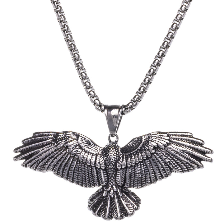 Eagle pendant necklace (Steel 316L)