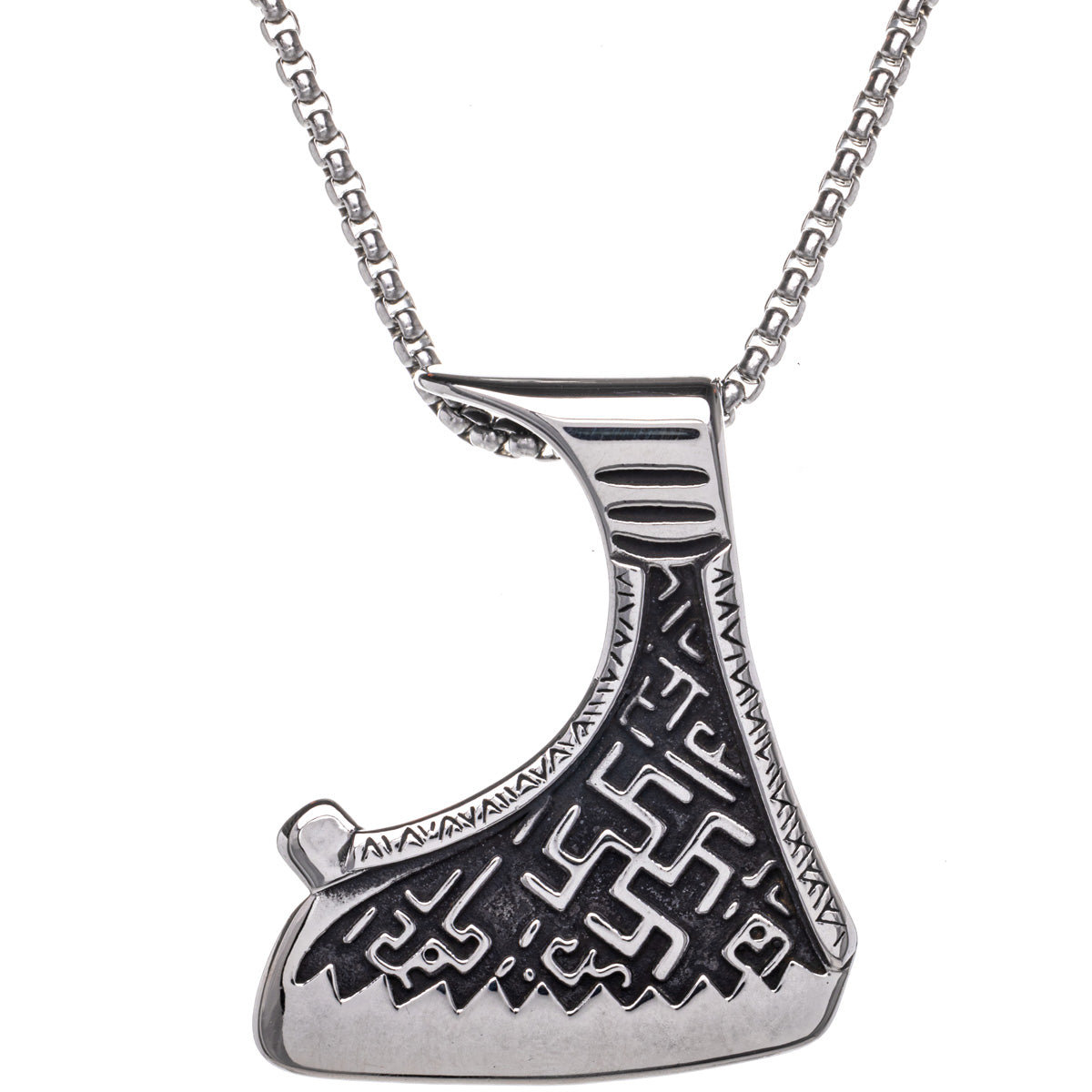 Viking dagger pendant necklace (Steel 316L)
