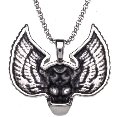 Skull pendant necklace (Steel 316L)