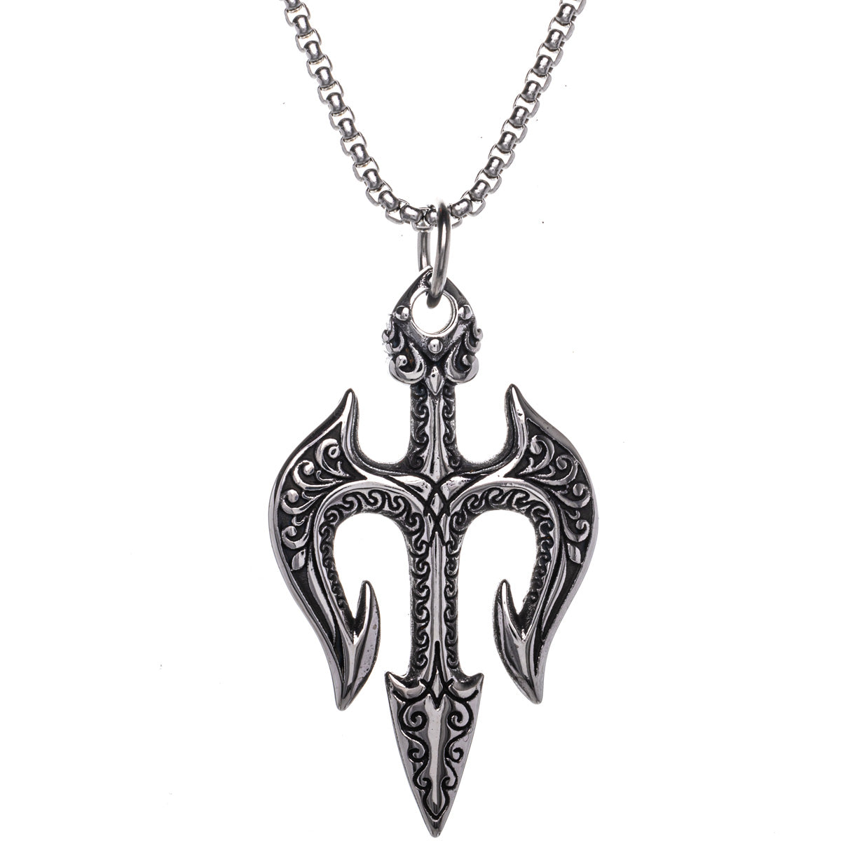 Atrain pendant necklace (Steel 316L)