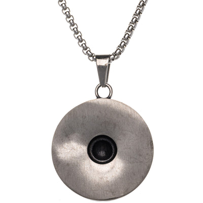Viking shield pendant necklace (Steel 316L)