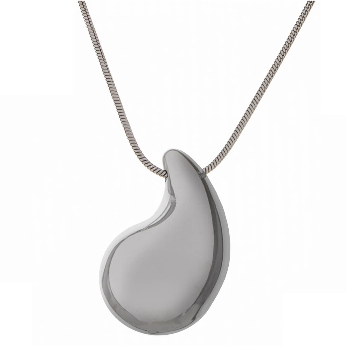 Drop pendant necklace 40cm +5cm (steel 316L)