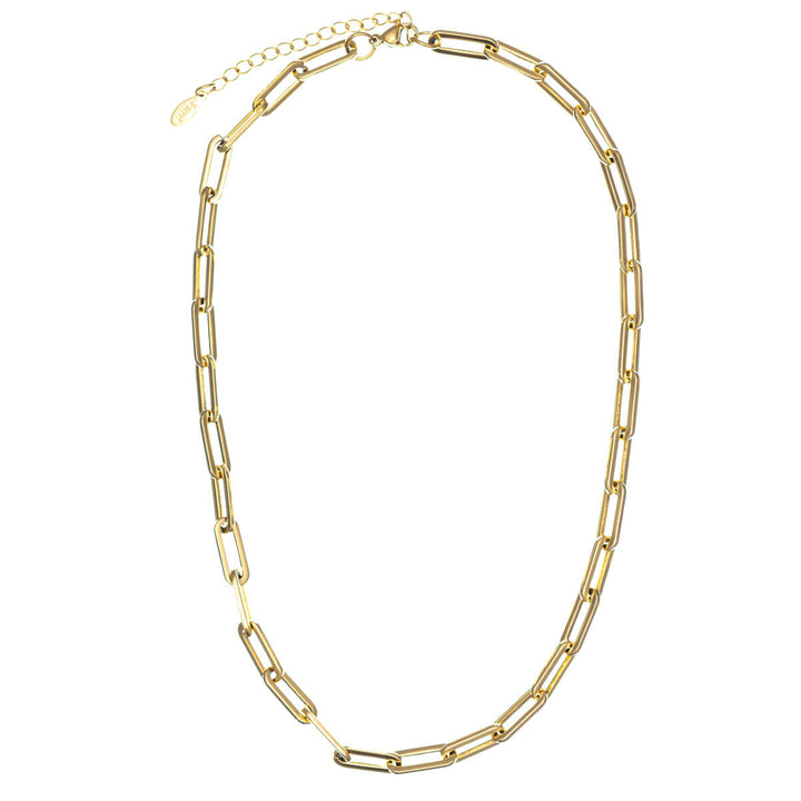 Steel cable necklace 40cm +5cm (Steel 316L)