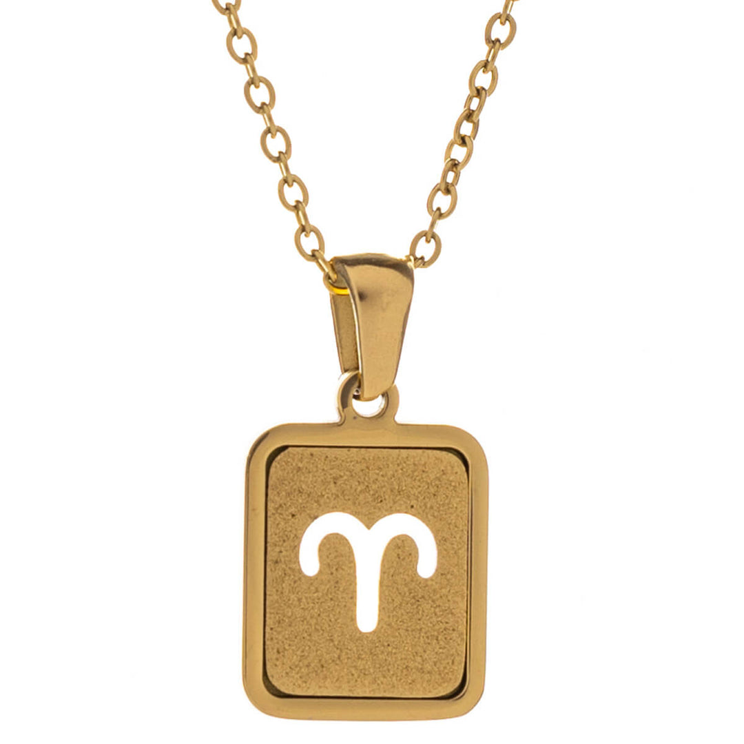 Horoskooppikaulakoru – Kullattu kirurginteräs (316L) - Ninja.fi