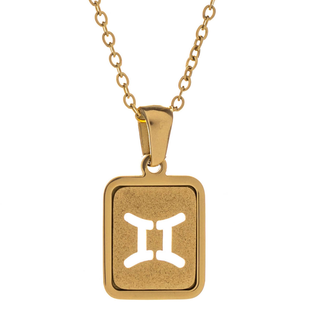 Horoskooppikaulakoru – Kullattu kirurginteräs (316L) - Ninja.fi