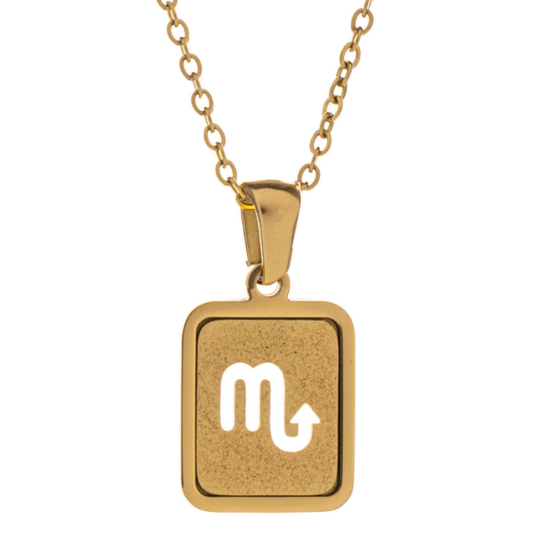 Horoskooppikaulakoru – Kullattu kirurginteräs (316L) - Ninja.fi