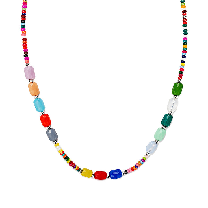 Colorful, thin necklaces (316L stainless steel)