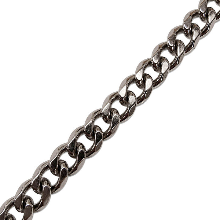 Halskedja för män, pansarkedja i stål, 1,1 cm, 55 cm (stål 316L)