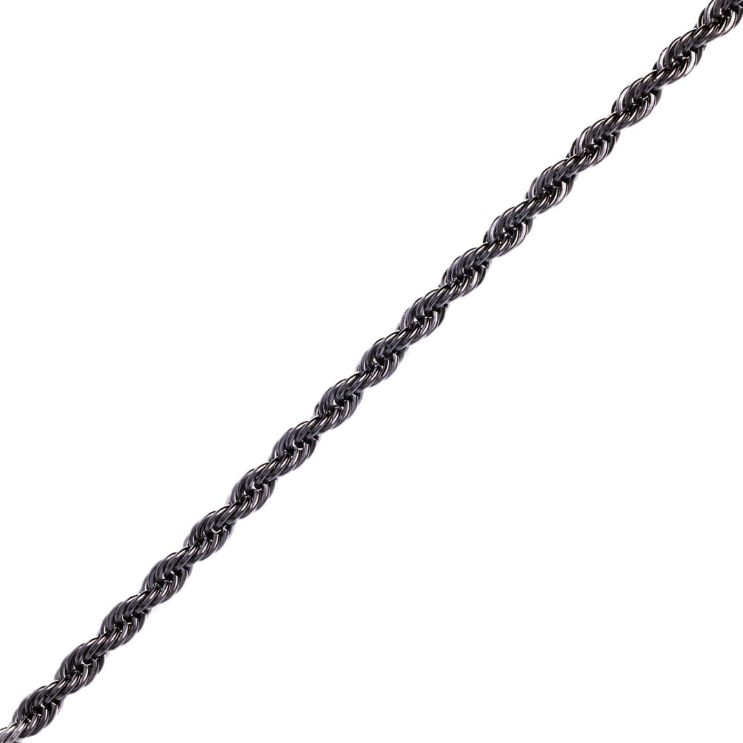 Repkedja stål cordelia kedja halsband 5mm 55cm