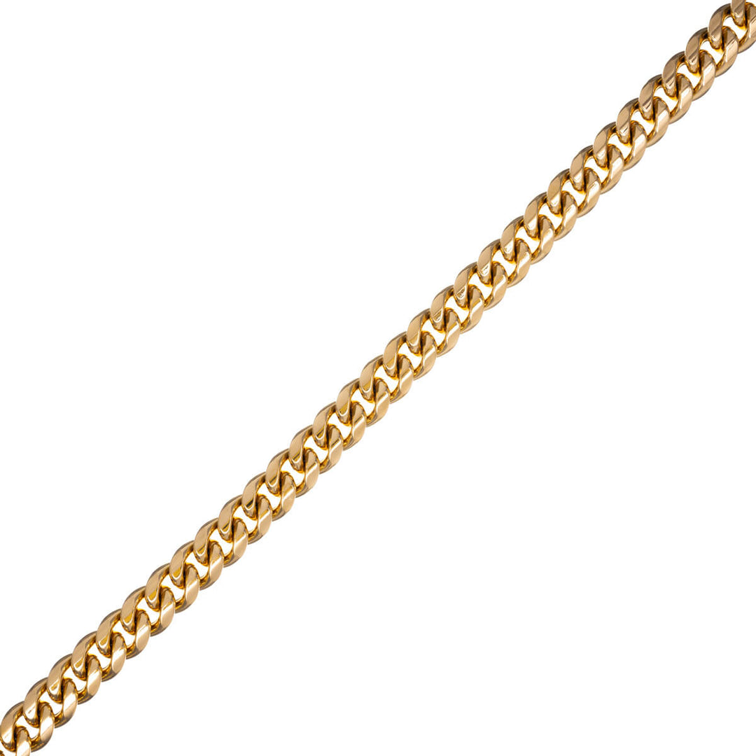 Thick armoured steel chain 55cm 1,2cm (Steel 316L)