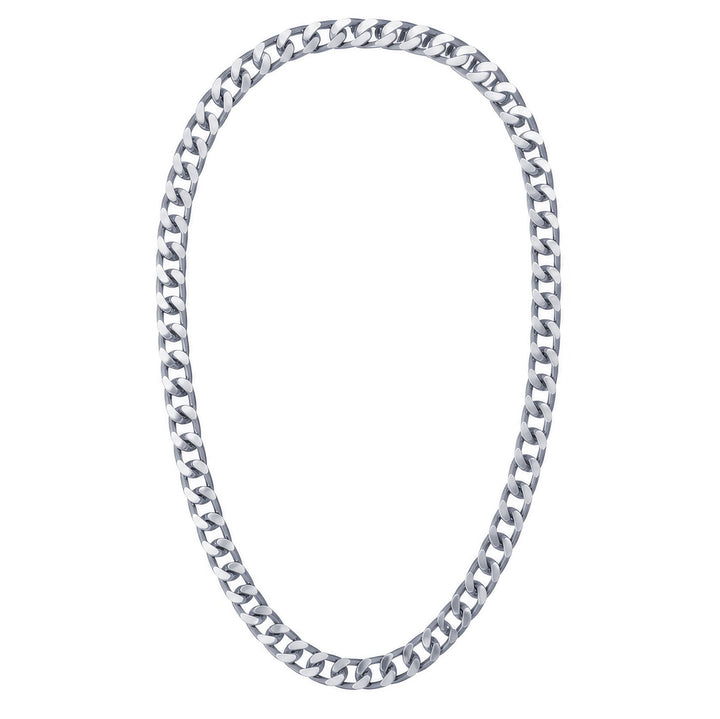 Thick armour chain aluminium necklace 1,1cm 70cm