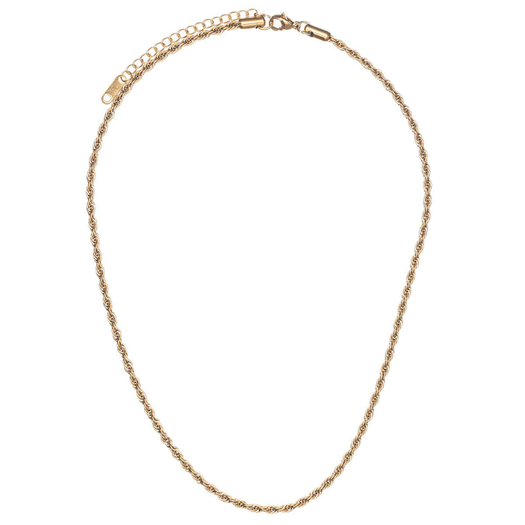 Cordelia chain steel necklace 3mm 40cm (Steel 316L)