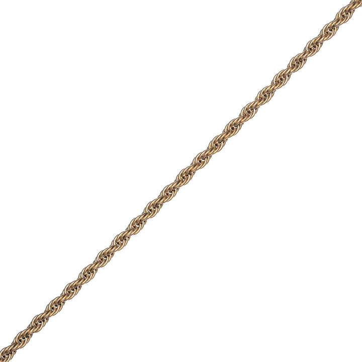Cordelia chain steel necklace 4mm 40cm (Steel 316L)