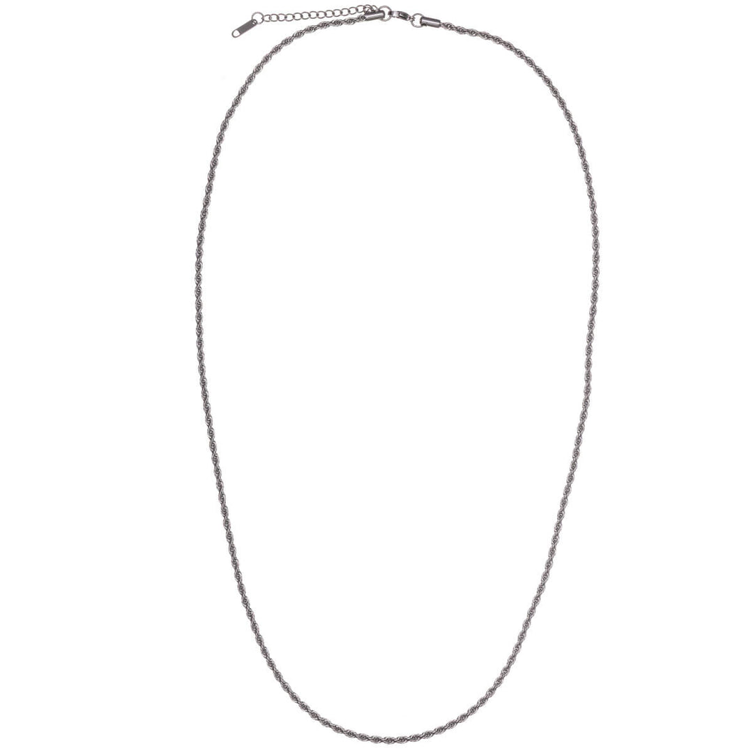 Cordelia chain steel necklace 3mm 70cm (Steel 316L)