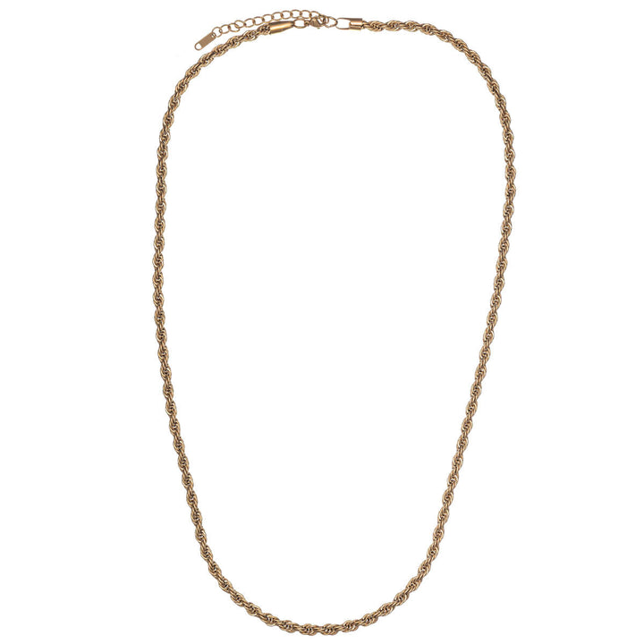 Cordelia chain steel necklace 5mm 70cm (Steel 316L)