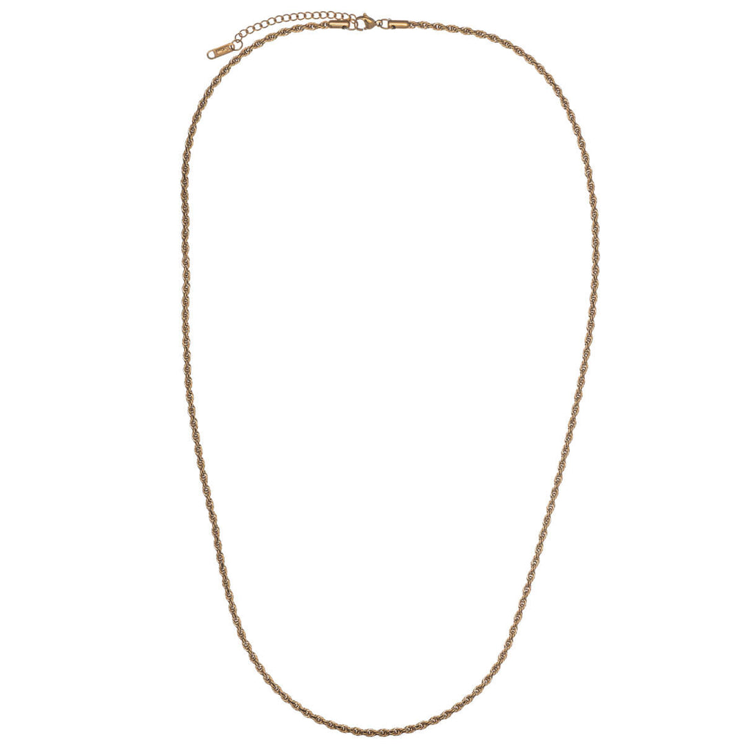 Cordell kedja stål halsband 2mm 70cm +5cm (Stål 316L)