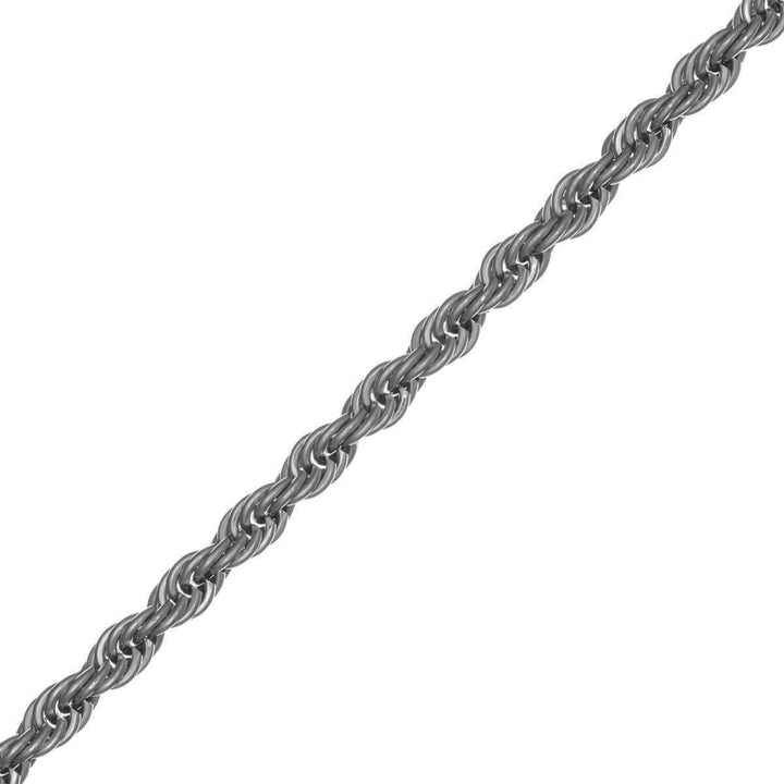 Stål cordelia halsband 8mm 55cm (Stål 316L)