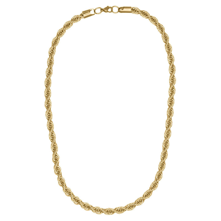 Stål cordelia halsband 8mm 55cm (Stål 316L)