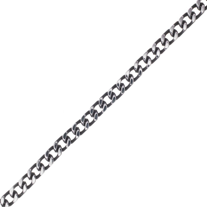 Dark steel armour chain 5mm 55cm (Steel 316L)