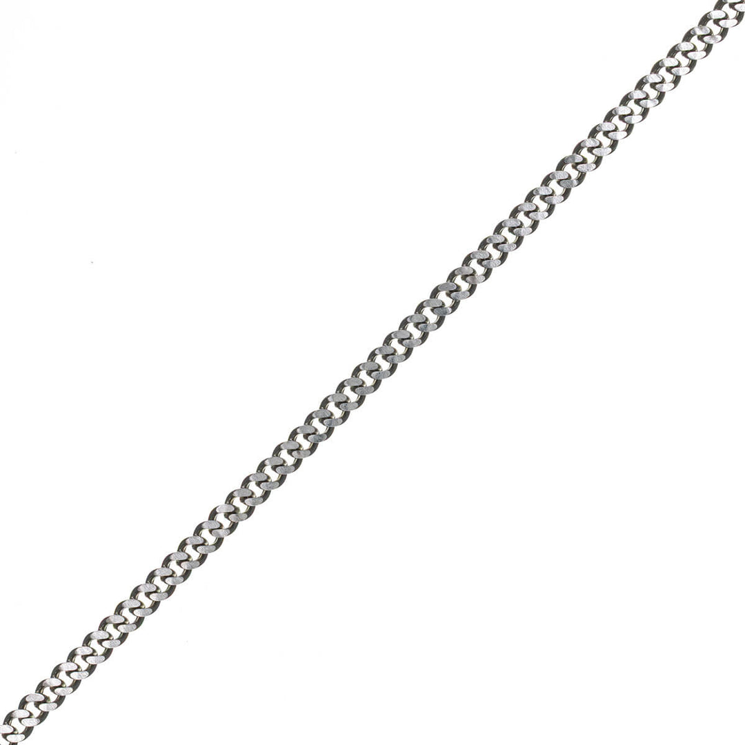 Tunn pansarkedja 5 mm 50 cm – kirurgiskt stål (316L)