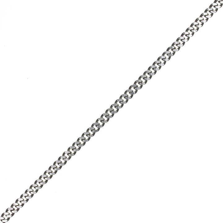 Tunn pansarkedja 5 mm 50 cm – kirurgiskt stål (316L)