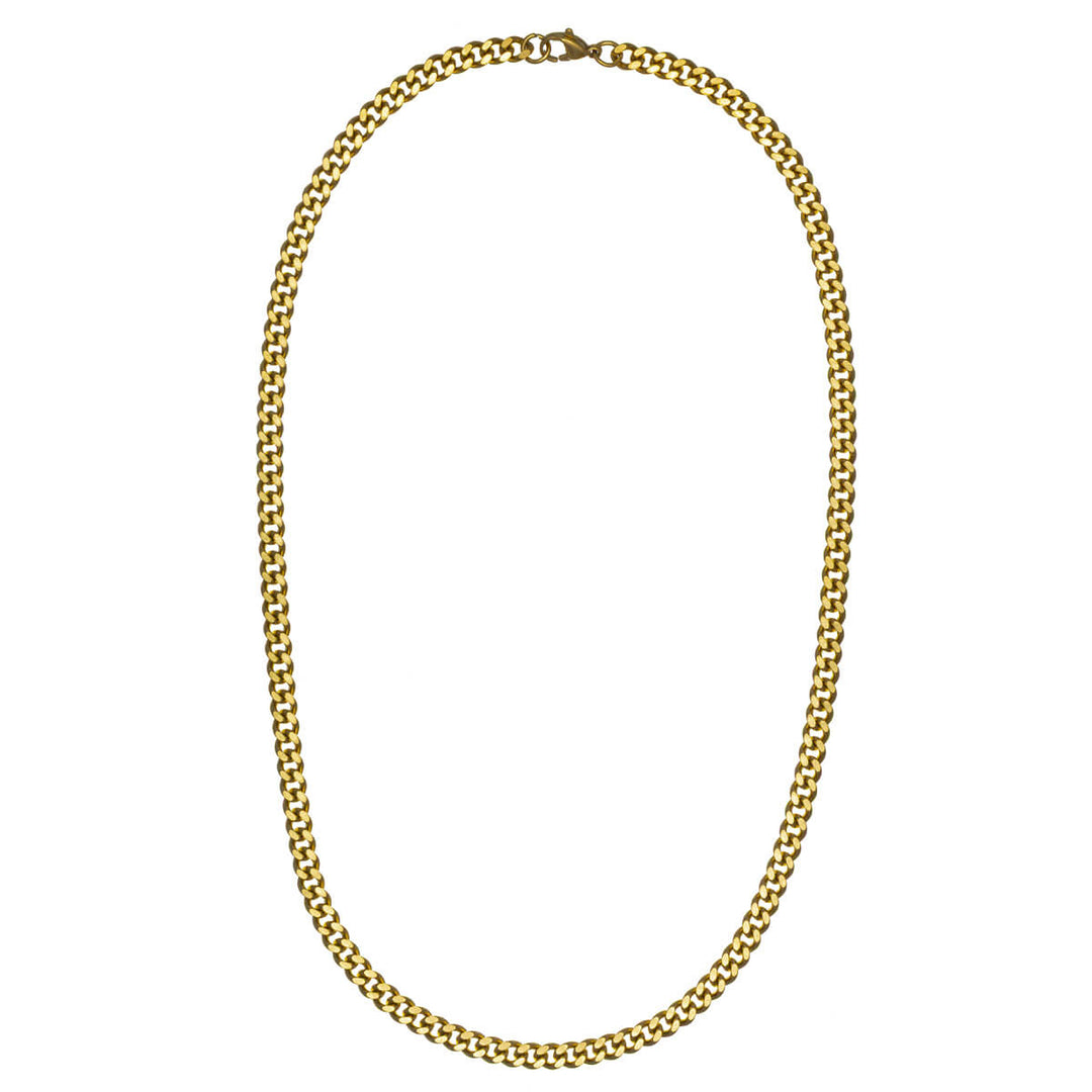 Tunn pansarkedja 5 mm 50 cm – kirurgiskt stål (316L)