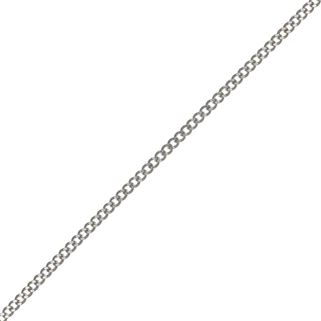 Tunn pansarkedja 3,7 mm 50 cm – kirurgiskt stål (316L)