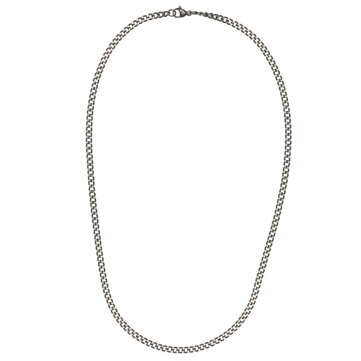 Tunn pansarkedja 3,7 mm 50 cm – kirurgiskt stål (316L)