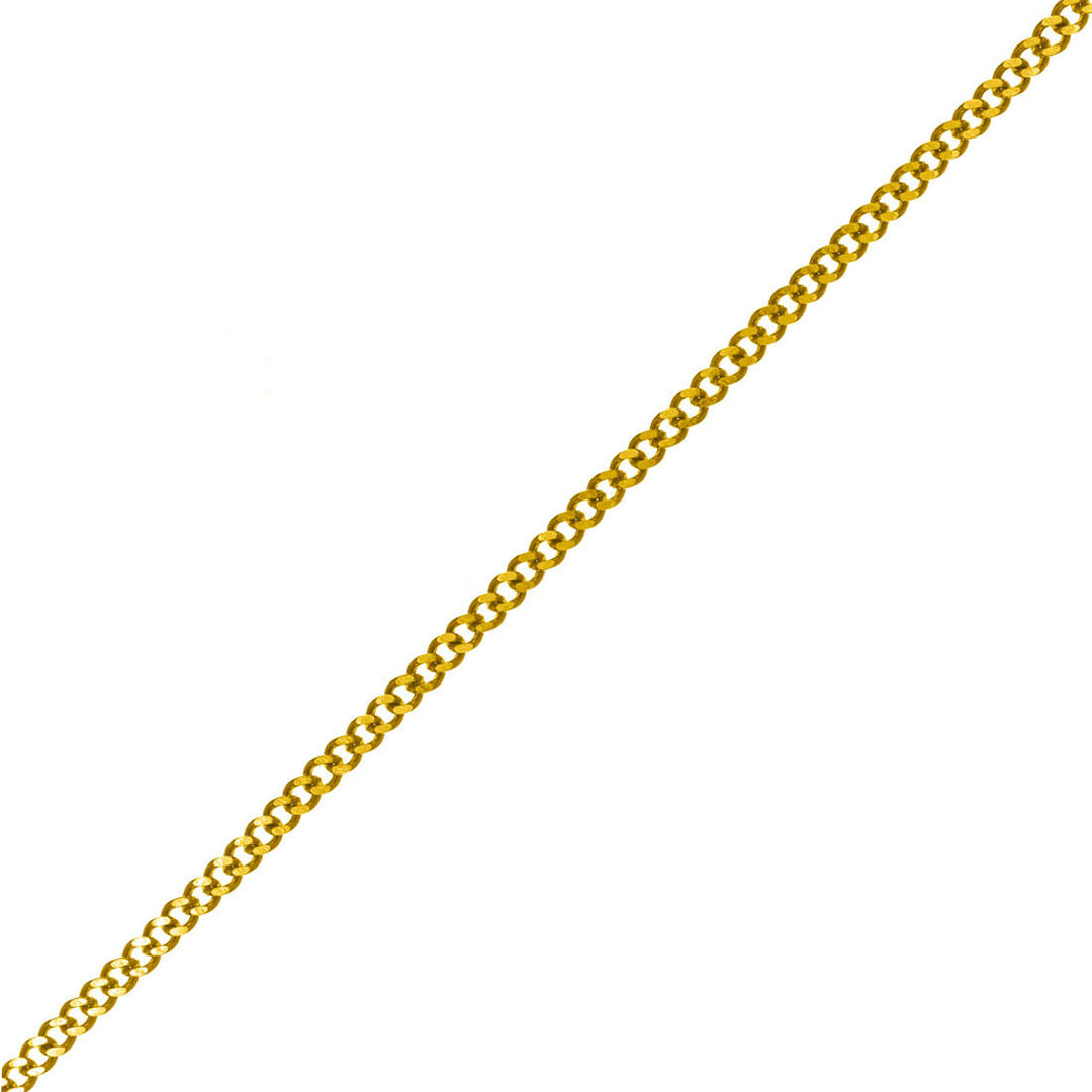 Tunn pansarkedja 3,7 mm 50 cm – kirurgiskt stål (316L)