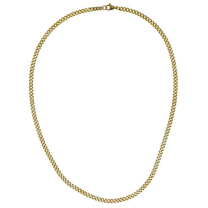 Tunn pansarkedja 3,7 mm 50 cm – kirurgiskt stål (316L)